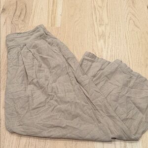 Abercrombie & Fitch linen Khaki pants